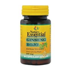 Ginseng Rojo 500Mg 50caps Nature Essential