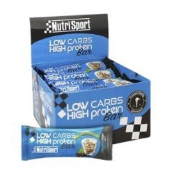 Barritas Low Carbs High Protein Brownie 16uds Nutri-Sport