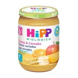 Potito Frutas Variadas con Cereales 6M Bio 190g HIPP