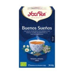 Infusion Buenos Sueños SinGluten Bio Vegan 6cajasx17inf Yogi Tea