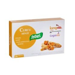 Curcu Mente SinGluten Vegan 24comp Santiveri