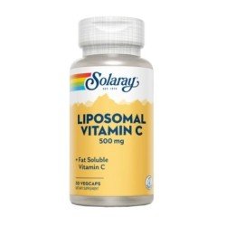 Small Liposomal Vitamina C 500Mg 30 vegcaps Solaray
