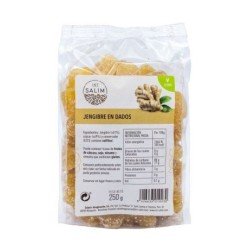 Jengibre en Dados Vegan 250g Int-Salim