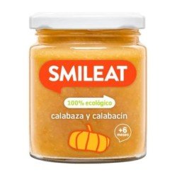 Potito Calabaza y Calabacin 6M SinGluten Eco 230g Smileat