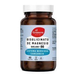 Bisglicinato de Magnesio y B6 730Mg 60caps El Granero Integral