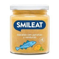 Potito Bacalao Verduras 6M 230g Smileat
