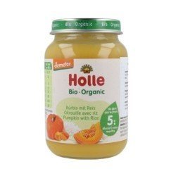 Potitos Calabaza Arroz 5M Bio 190g Holle
