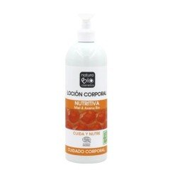 Locion Corporal Nutritiva Miel y Avena Bio 500ml Naturabio Cosmetics
