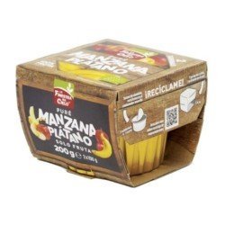 Pure de Manzana y Platano Maxitos SG Bio 200g La Finestra Sul Cielo