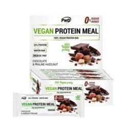 Barritas Proteina Chocolate y Praline avellana Vegan PWD