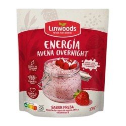 Avena Overnight Energia Fresa SinGluten 300g Linwoods
