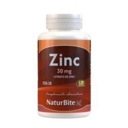 Citrato de Zinc 30mg 120caps Naturbite